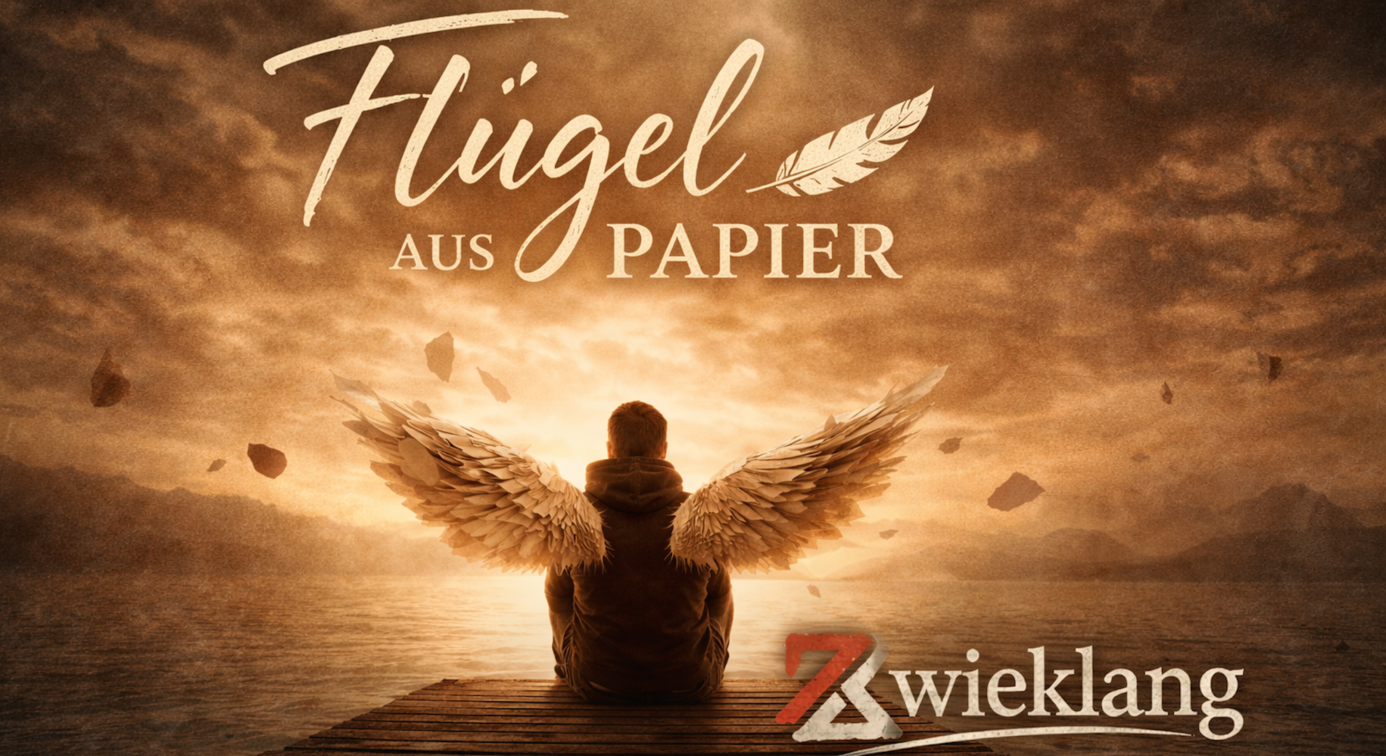 Flügel aus Papier